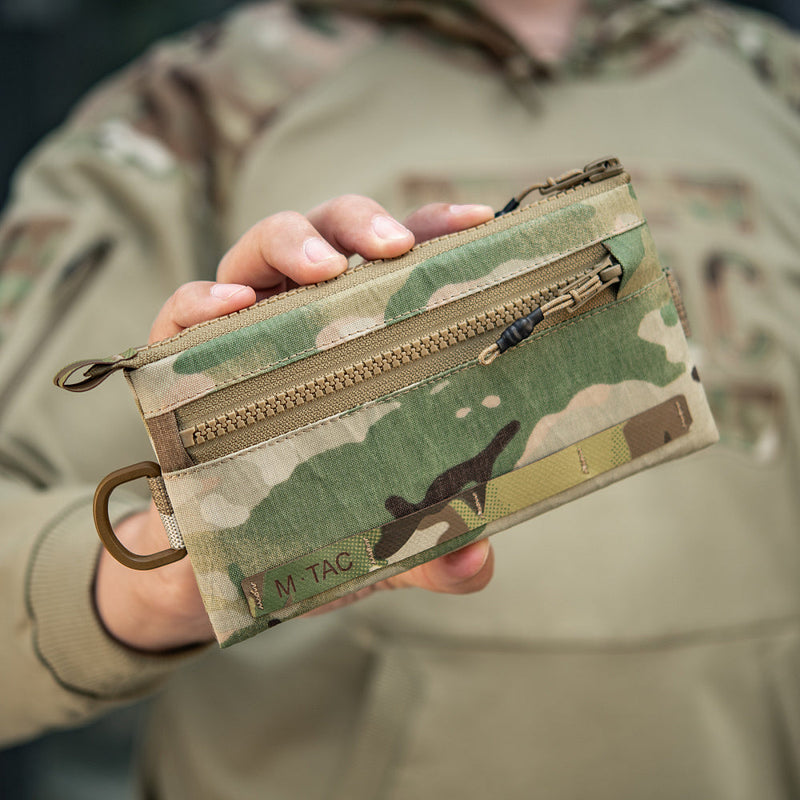 Load image into Gallery viewer, M-Tac Horizontal Wallet with Carabiner X-Pac Elite
