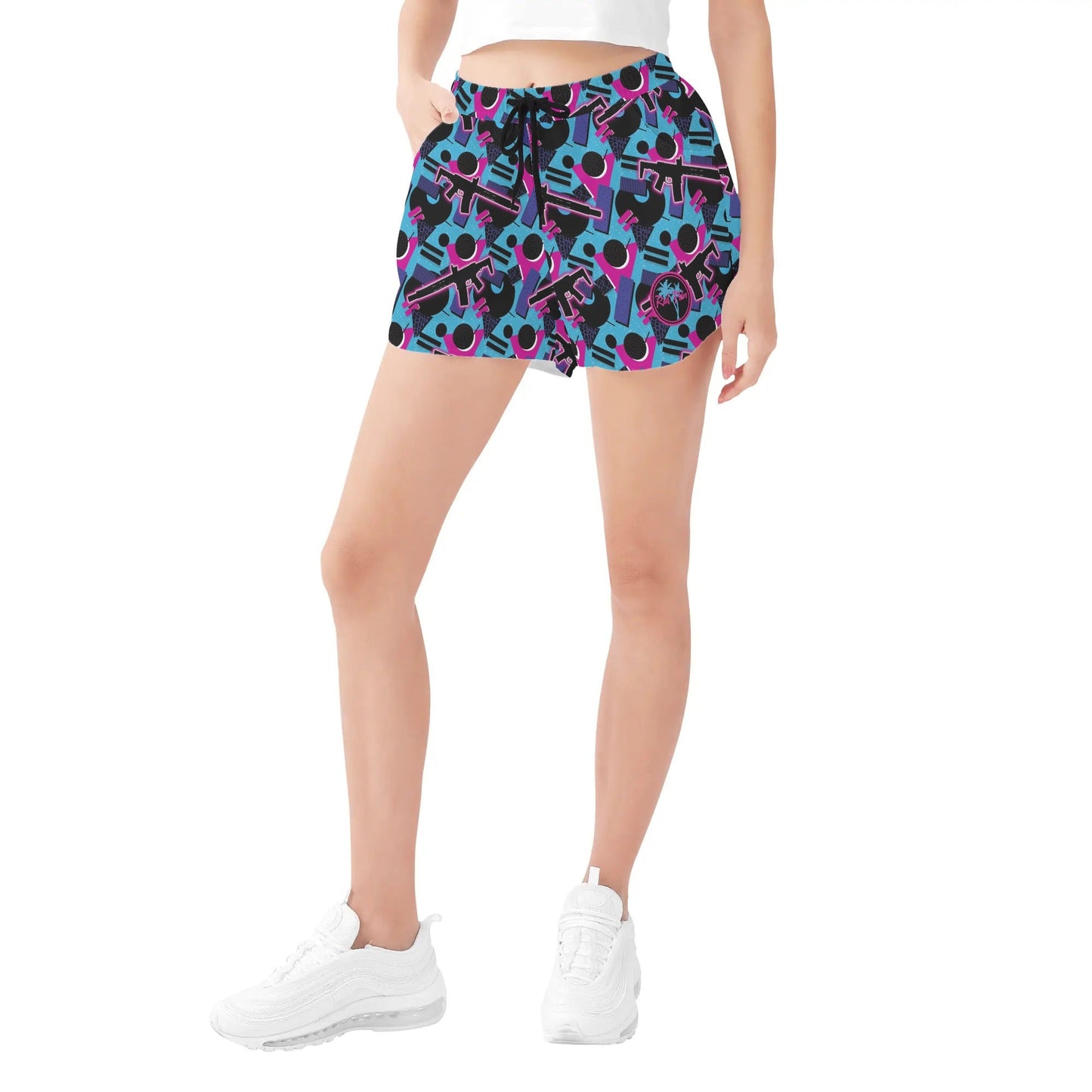 Honey Badger Womens Casual Beach Shorts