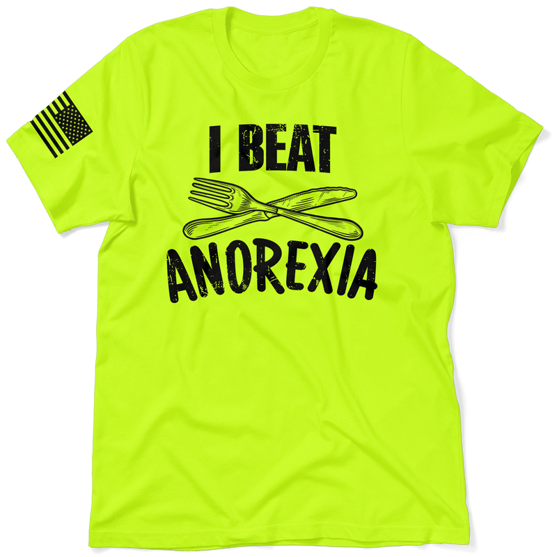 Load image into Gallery viewer, Beat Anorexia - Safety Yellow T-Shirt