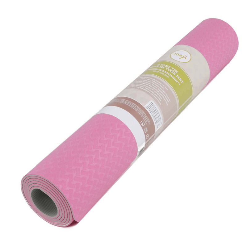 Load image into Gallery viewer, 2-Tone TPE Premium Yoga Mat