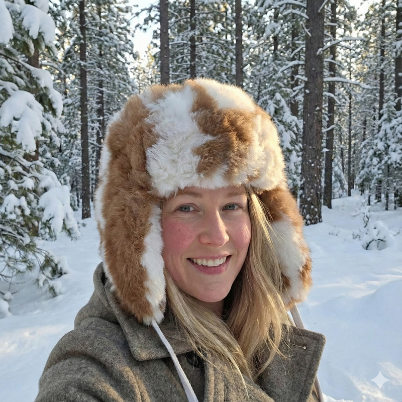 Load image into Gallery viewer, 100% Baby Alpaca RCMP Fur Hat With Earflaps Chullo