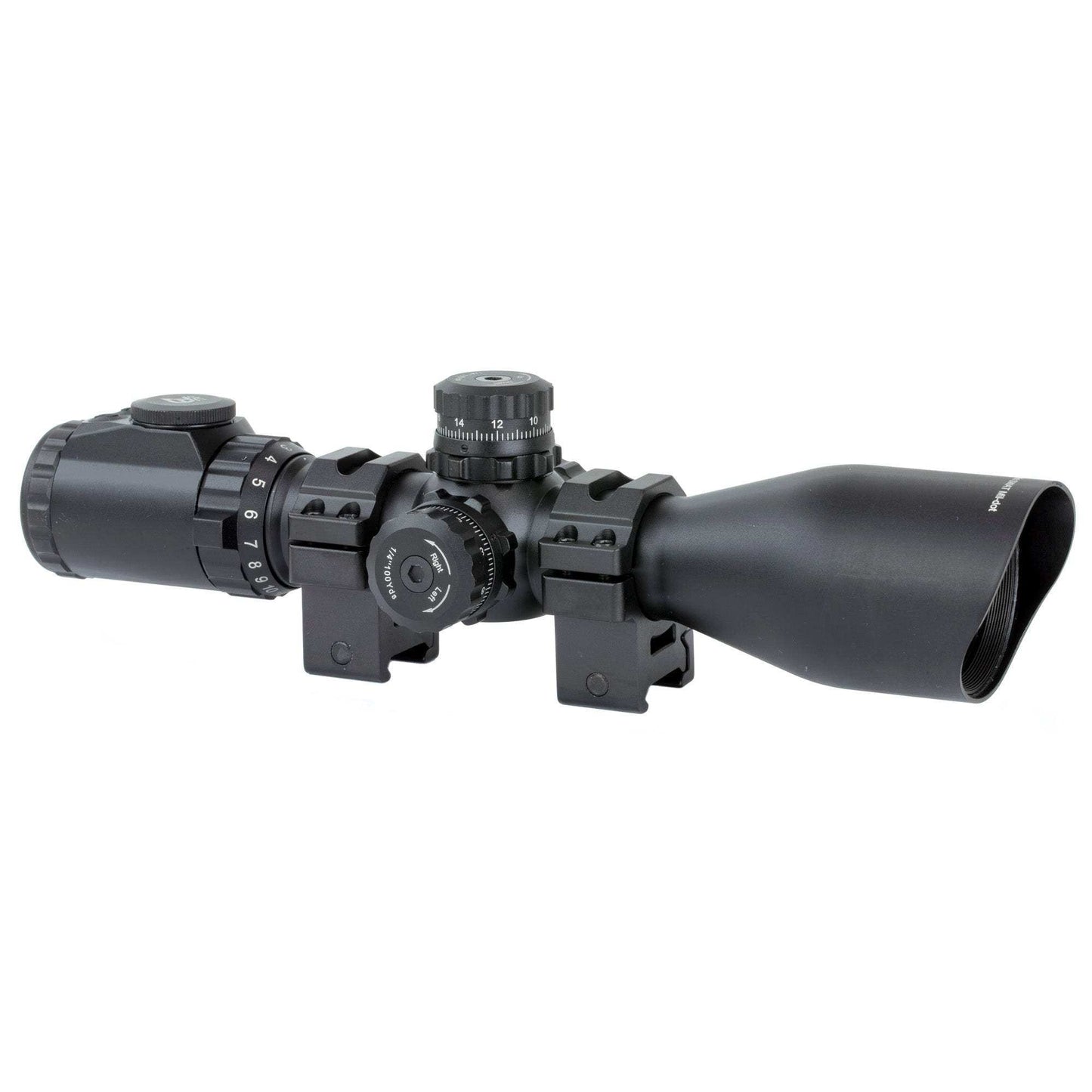 Utg 3-12x44 Swat Cmpct Mdot W/rings - Skoutley Outdoors LLC