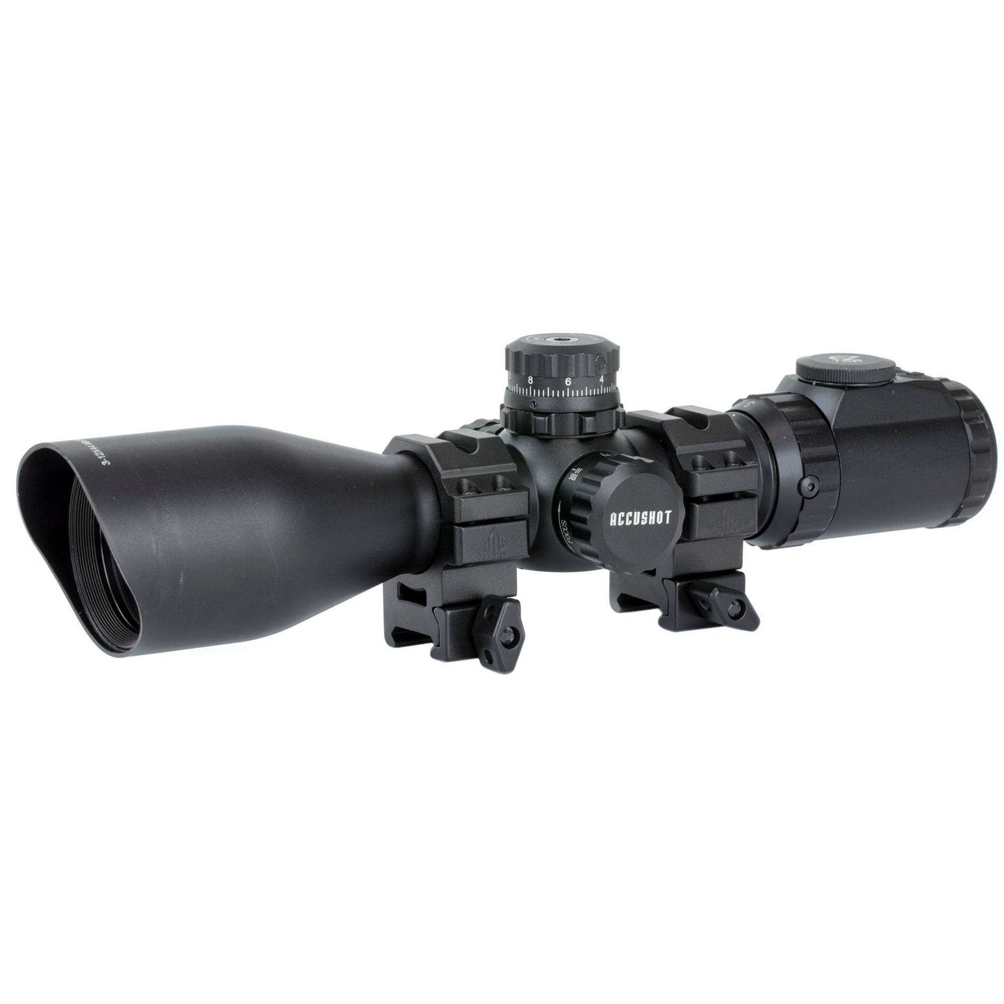 Utg 3-12x44 Swat Cmpct Mdot W/rings - Skoutley Outdoors LLC