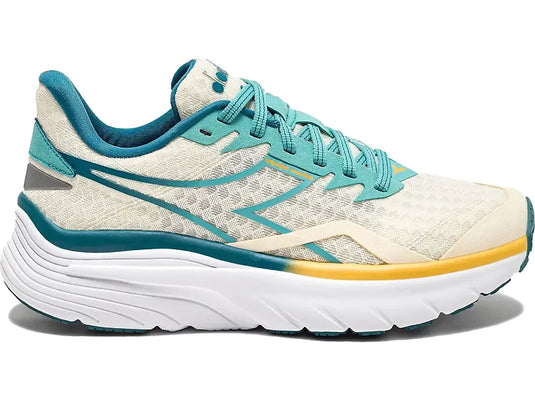 Women's Diadora Equipe Nucleo, Whisper White/Dusty Turquoise, 9.5 D Wide - Skoutley Outdoors LLC