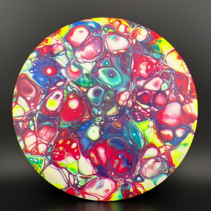 Load image into Gallery viewer, White ESP Hades - Greazy Dyed - Bottom Stamp