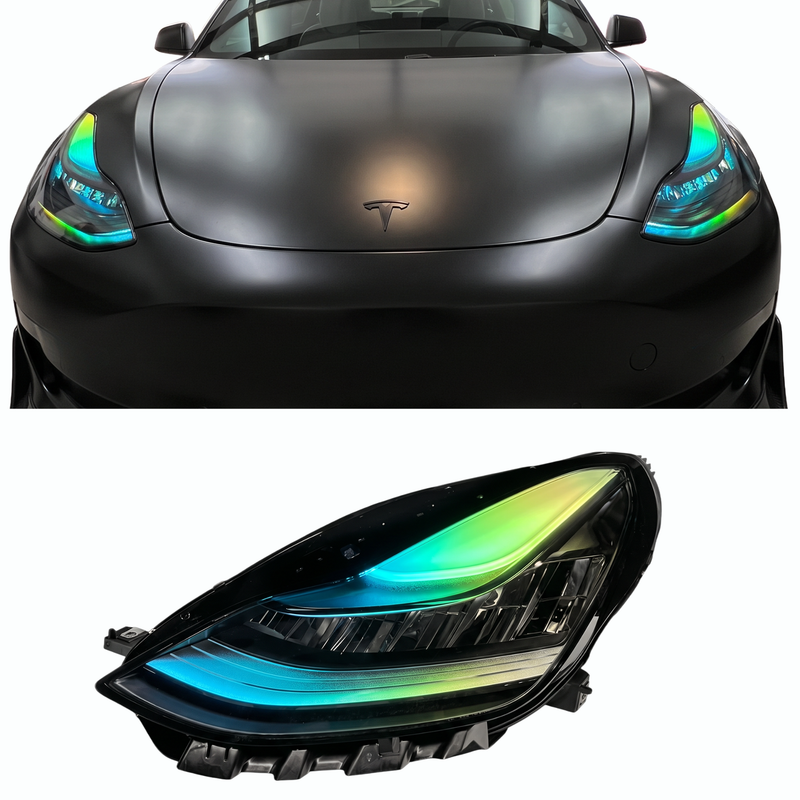 Load image into Gallery viewer, Tesla Model 3 Multicolor DRL Boards (2017-2023)