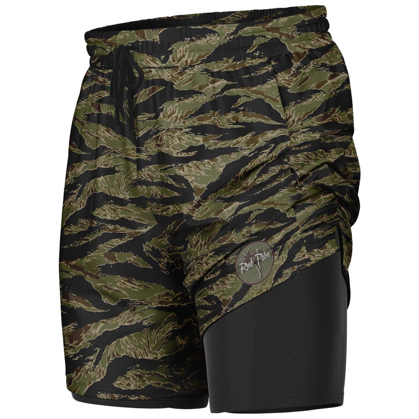 Rad Palm Tiger Stripe 2 in 1 Shorts