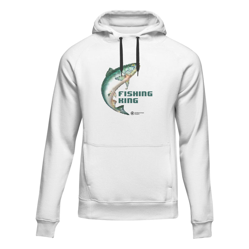 Load image into Gallery viewer, Fishing Pixelated Unisex Hoodie