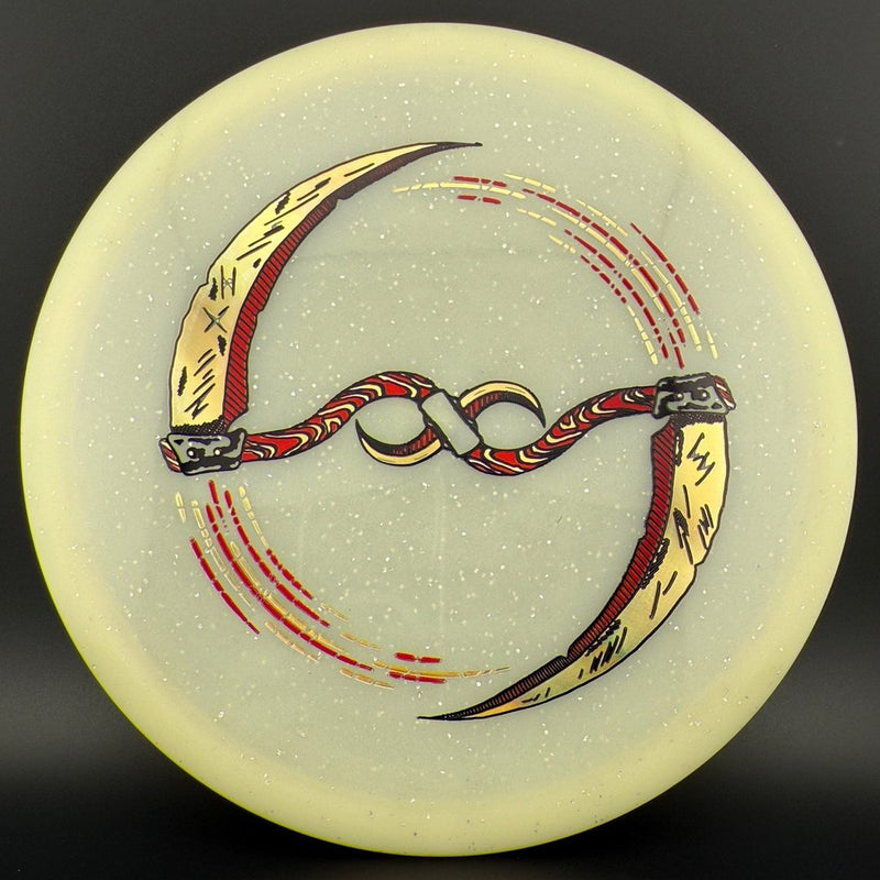 Load image into Gallery viewer, Metal Flake Glow C-Blend Inca - "Infinity Blade" by Ripper Studios