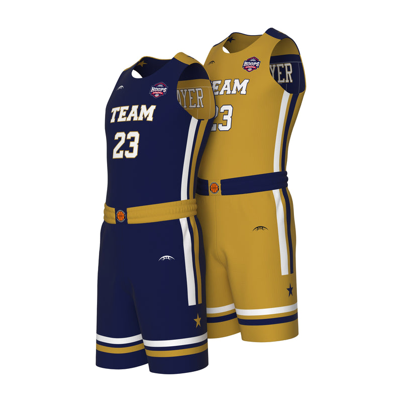 Load image into Gallery viewer, Custom All-Star Reversible Basketball Uniform - 183 Bend