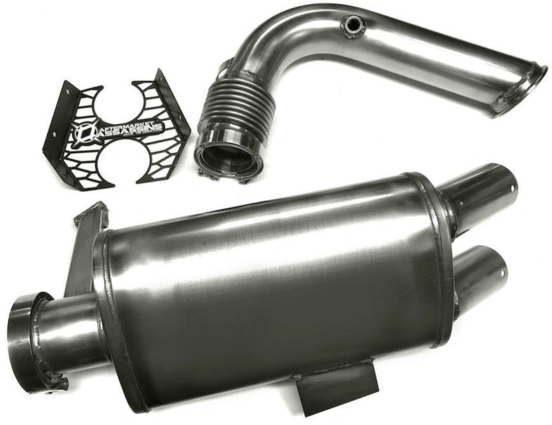 Load image into Gallery viewer, Aftermarket Assassins Full Exhaust for 2017+ Can-Am X3 Sidekick 3"