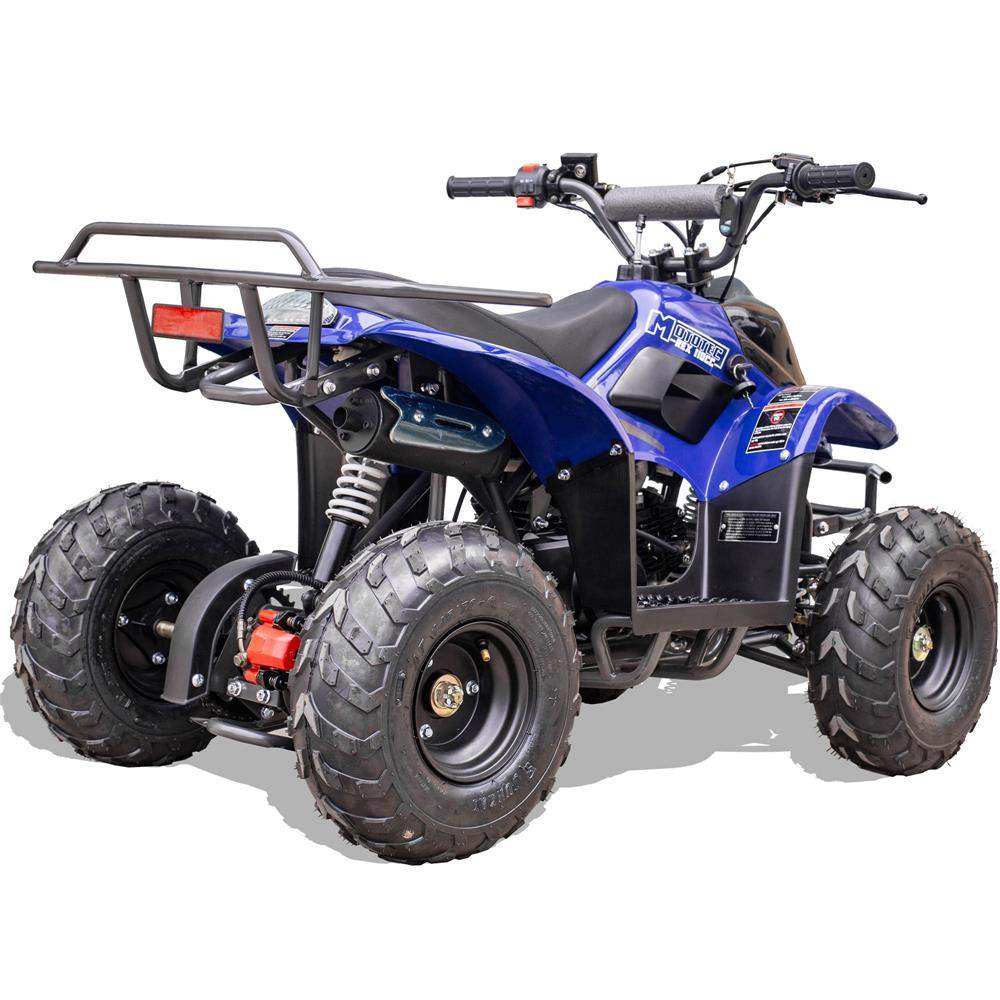 Mototec Rex 110cc 4-stroke Kids Gas Atv Blue - Skoutley Outdoors LLC
