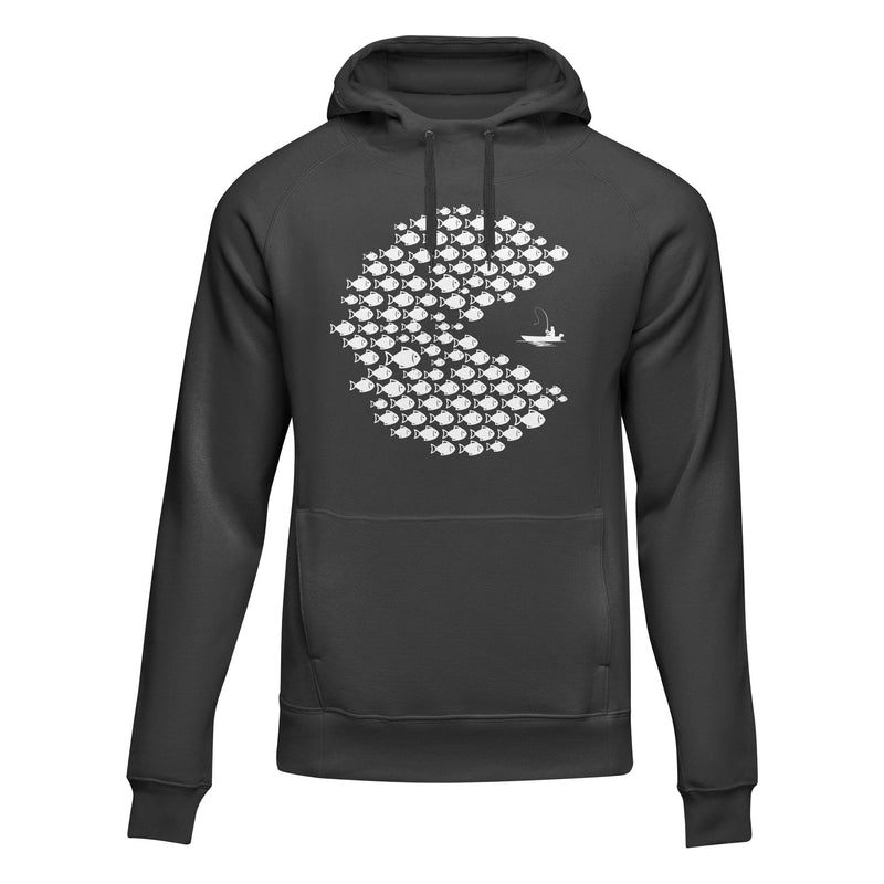 Load image into Gallery viewer, Fishing Pacman Style Unisex Hoodie