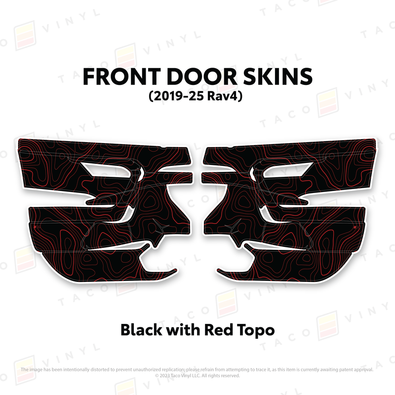 Load image into Gallery viewer, 2019-25 Rav4 Door Skins