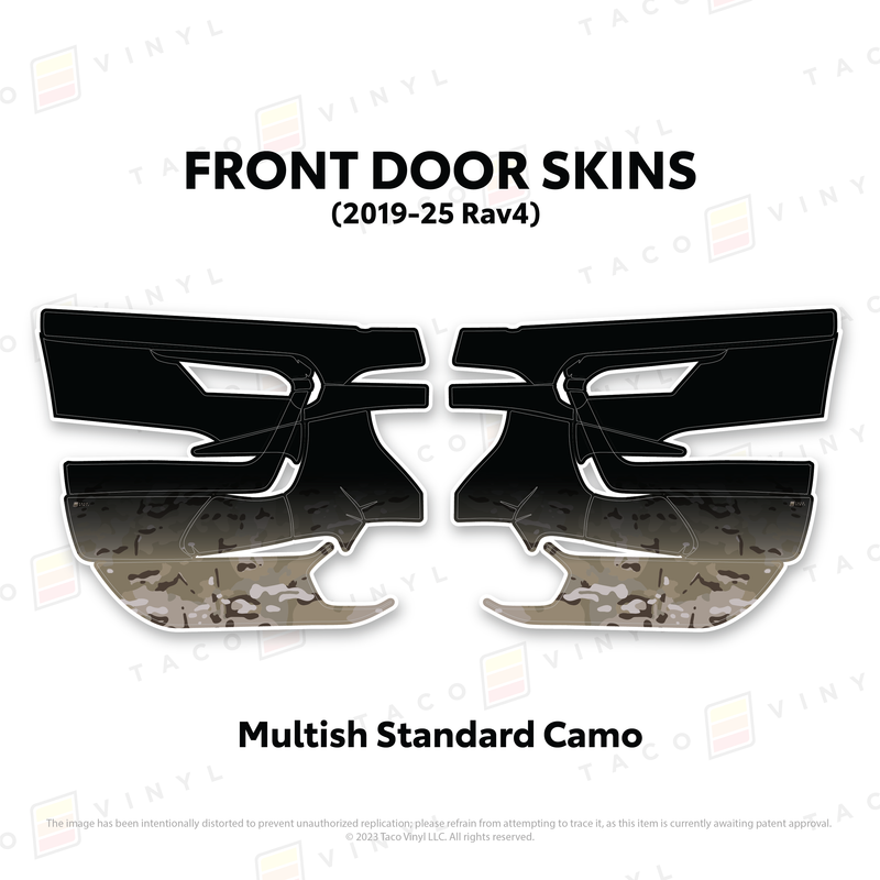 Load image into Gallery viewer, 2019-25 Rav4 Door Skins