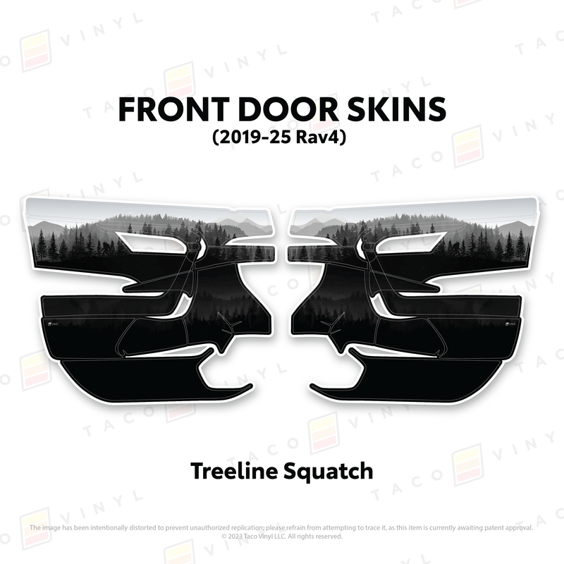 Load image into Gallery viewer, 2019-25 Rav4 Door Skins