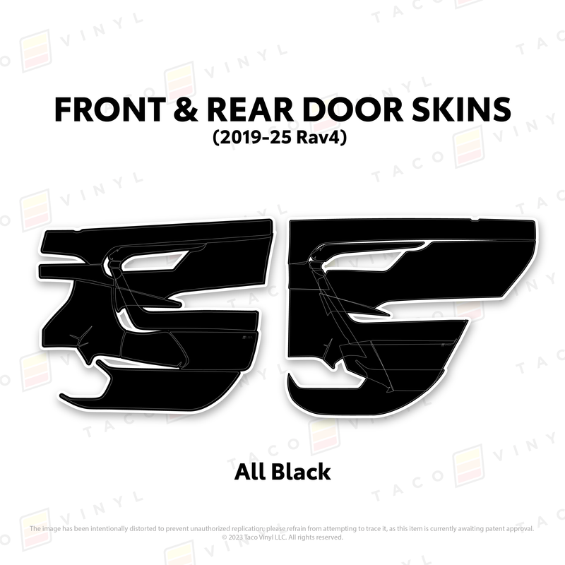 Load image into Gallery viewer, 2019-25 Rav4 Door Skins