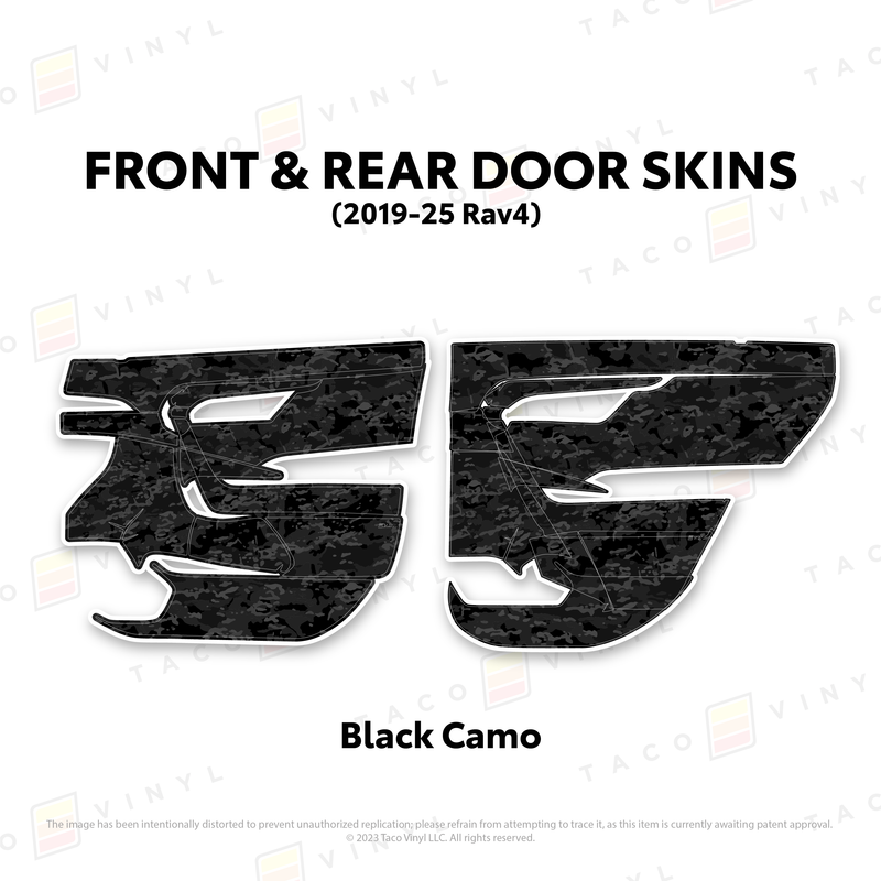 Load image into Gallery viewer, 2019-25 Rav4 Door Skins