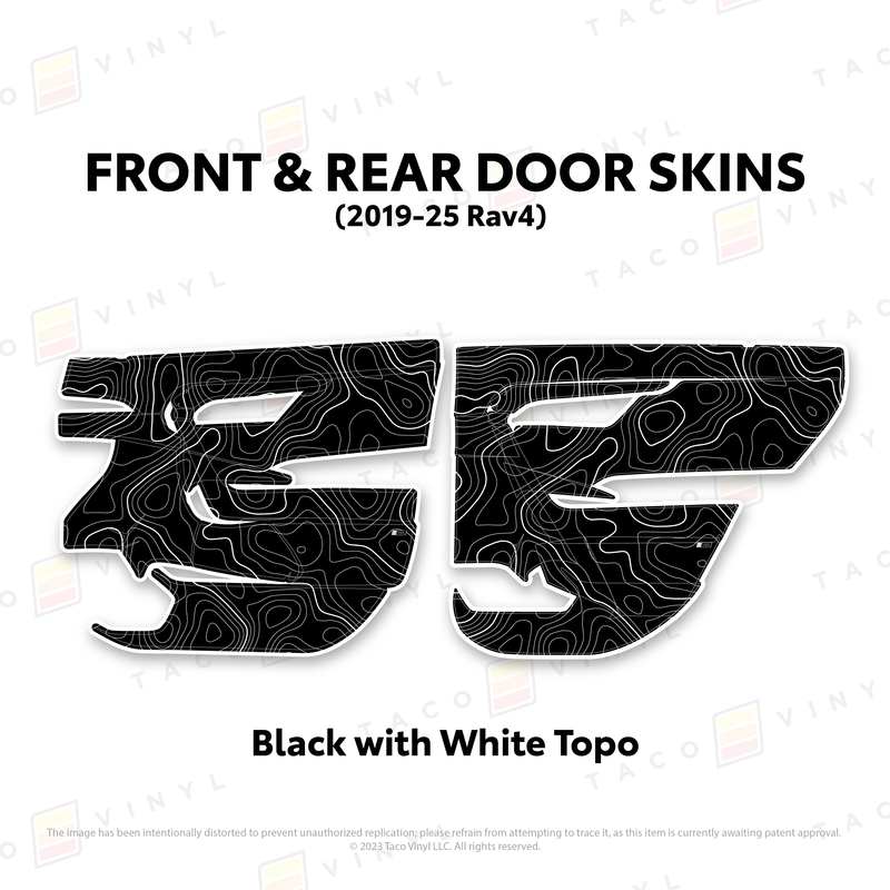 Load image into Gallery viewer, 2019-25 Rav4 Door Skins