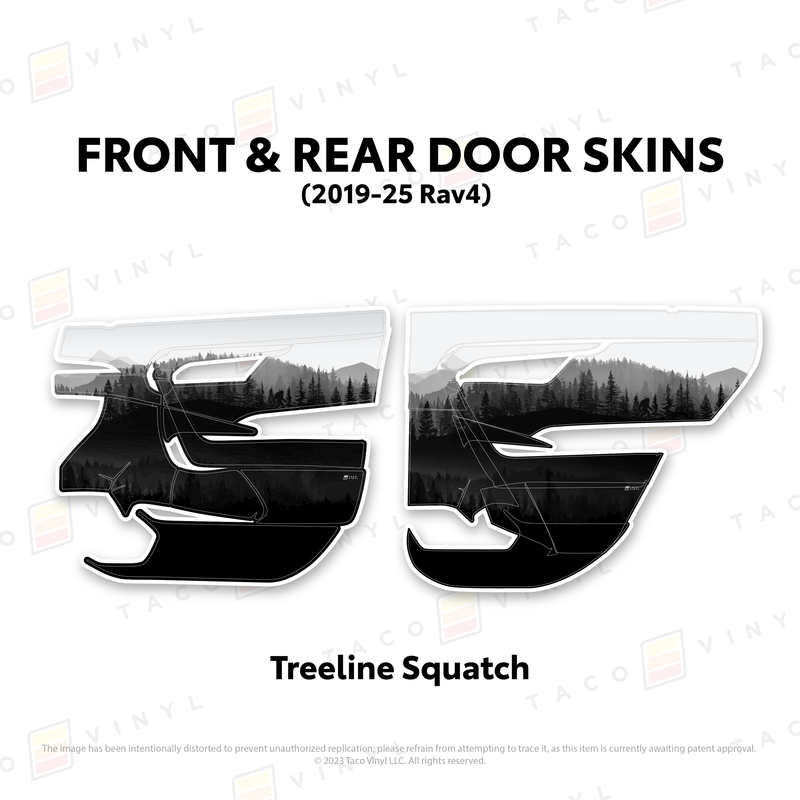 Load image into Gallery viewer, 2019-25 Rav4 Door Skins
