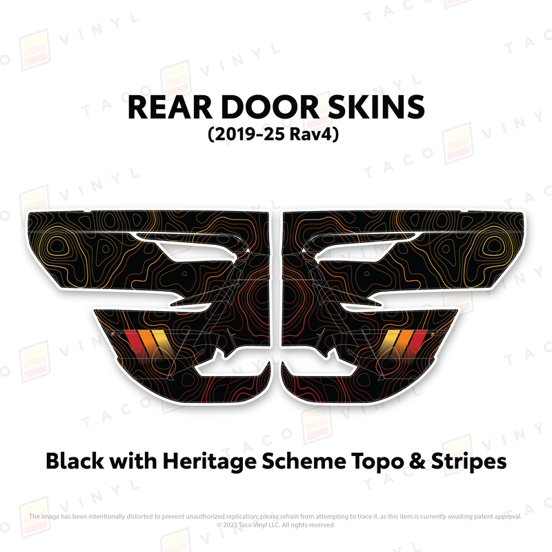 Load image into Gallery viewer, 2019-25 Rav4 Door Skins