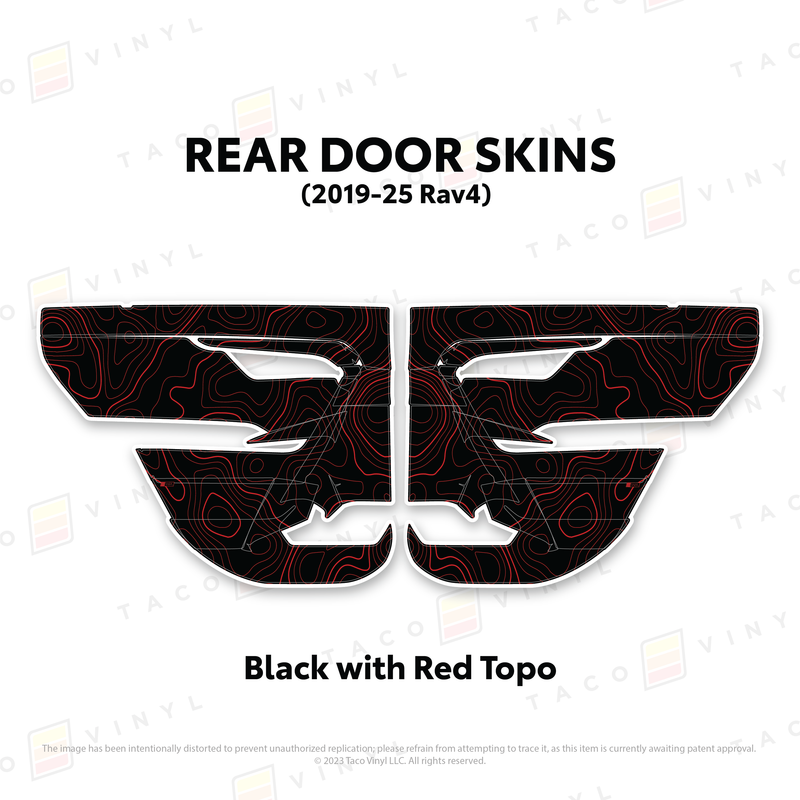 Load image into Gallery viewer, 2019-25 Rav4 Door Skins