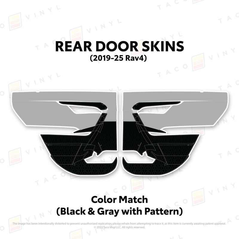 Load image into Gallery viewer, 2019-25 Rav4 Door Skins
