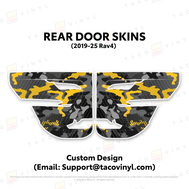 Load image into Gallery viewer, 2019-25 Rav4 Door Skins