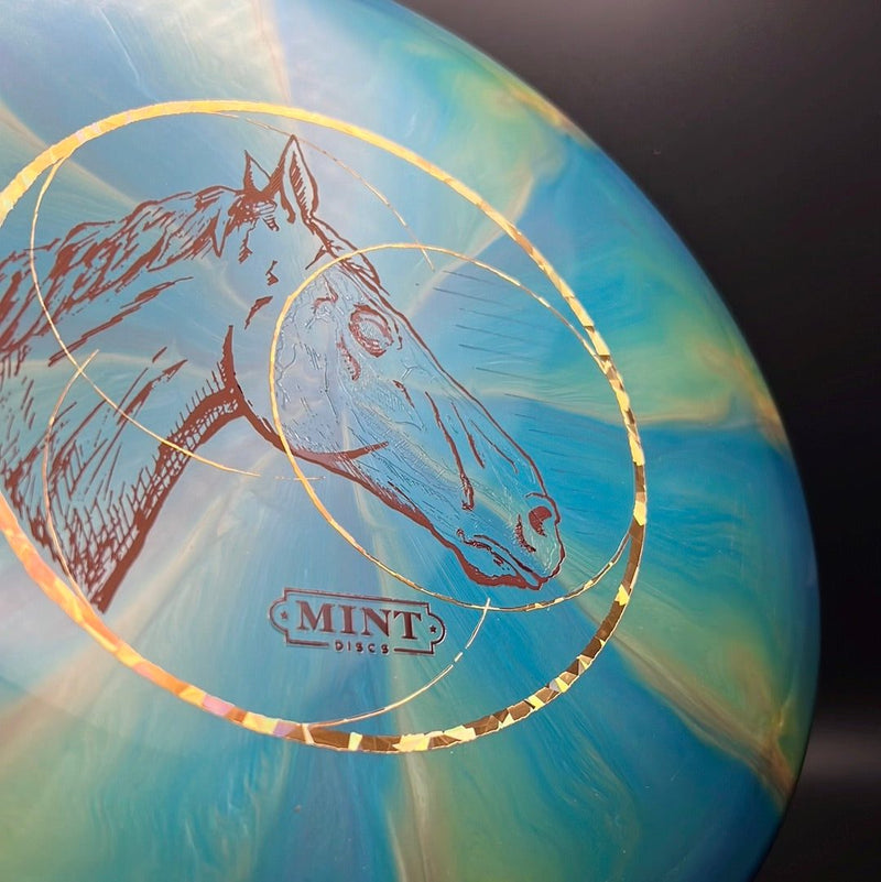 Load image into Gallery viewer, Sublime Swirl Mustang - "UV X-Ray" by ZAM - UV Reactive Foil