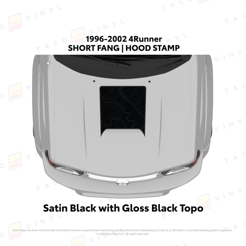 Load image into Gallery viewer, 1996-02 4Runner Hood Stamp