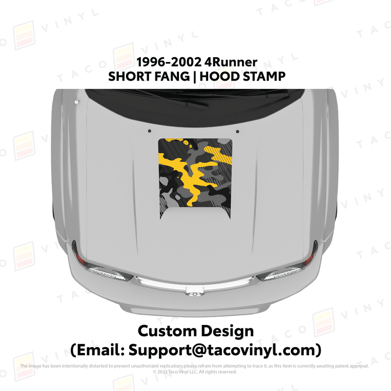 Load image into Gallery viewer, 1996-02 4Runner Hood Stamp
