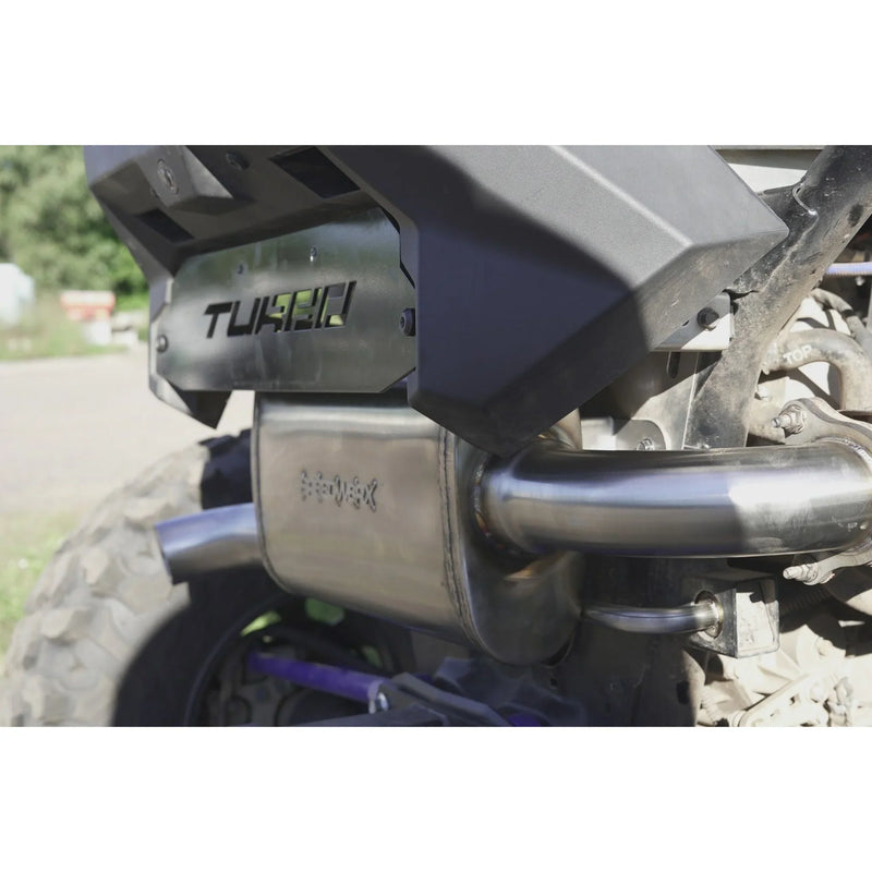 Load image into Gallery viewer, SPEEDWORKS Q6 SERIES STAINLESS STEEL BOLT-ON EXHAUST // 2020-2023 POLARIS RZR PRO XP / PRO XP 4