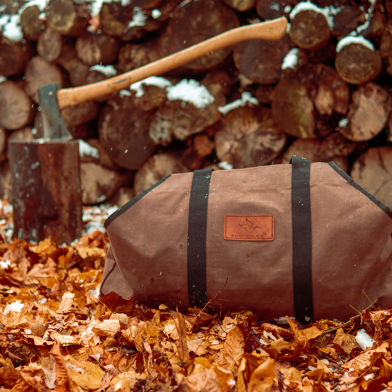 Load image into Gallery viewer, Diamond Shape Canvas Firewood Log Carriers