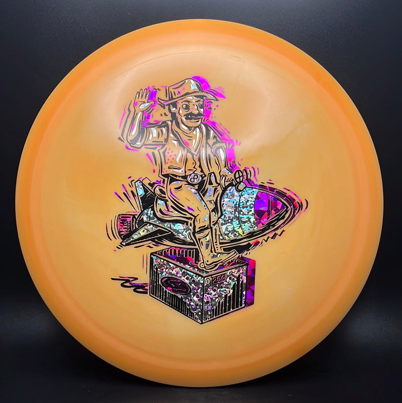 Load image into Gallery viewer, Bravo Guadalupe - "Ride Em Rocket Cowboy" Triple Foil