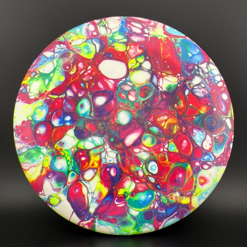 Load image into Gallery viewer, White ESP Luna - Greazy Dyed - Bottom Stamp