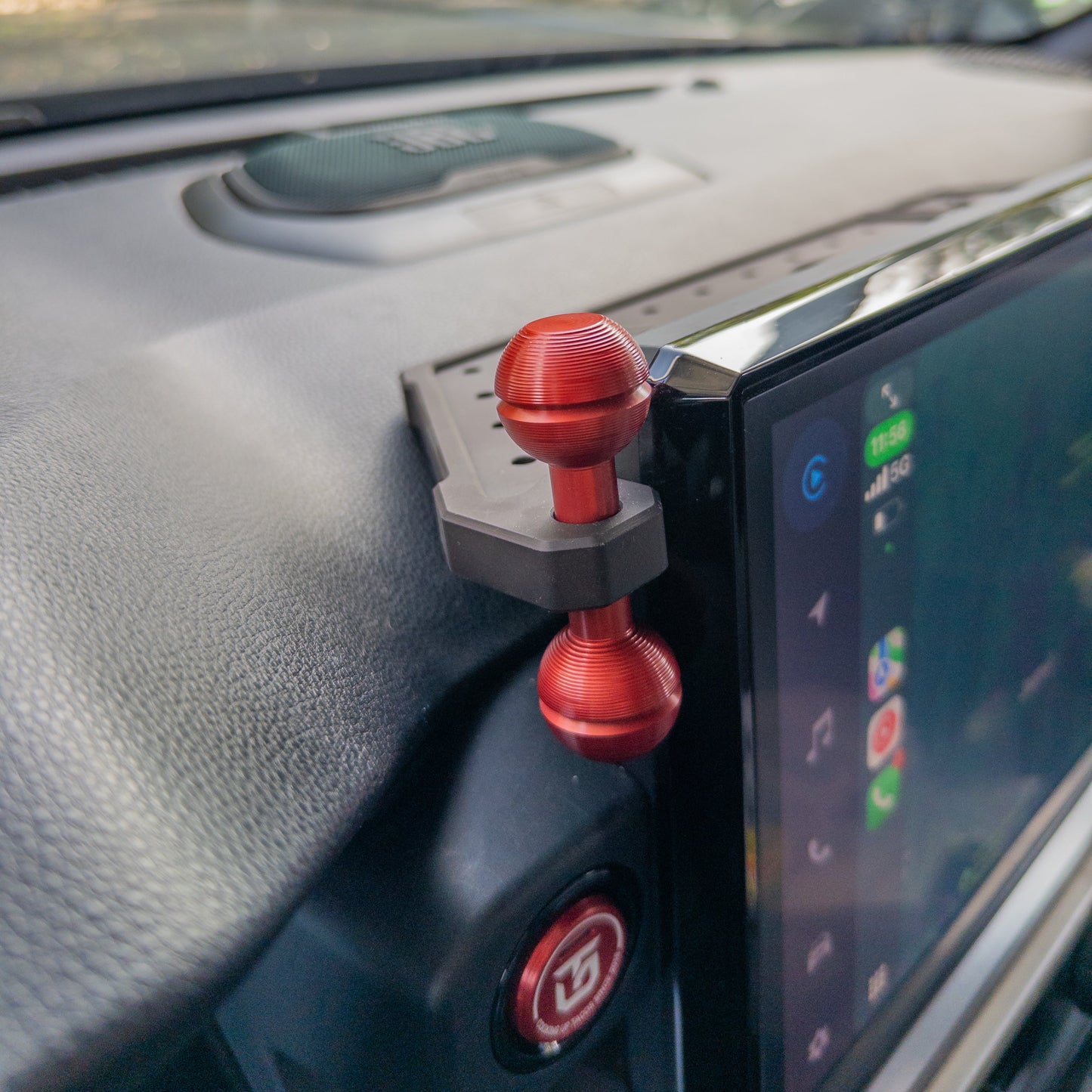 Billet Aluminum 4th Gen Tacoma / 6th Gen 4runner Dashtop Multi Mount (DMM)