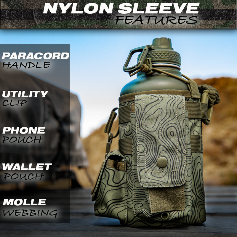 Load image into Gallery viewer, 64oz Battle Bottle Water Bottles