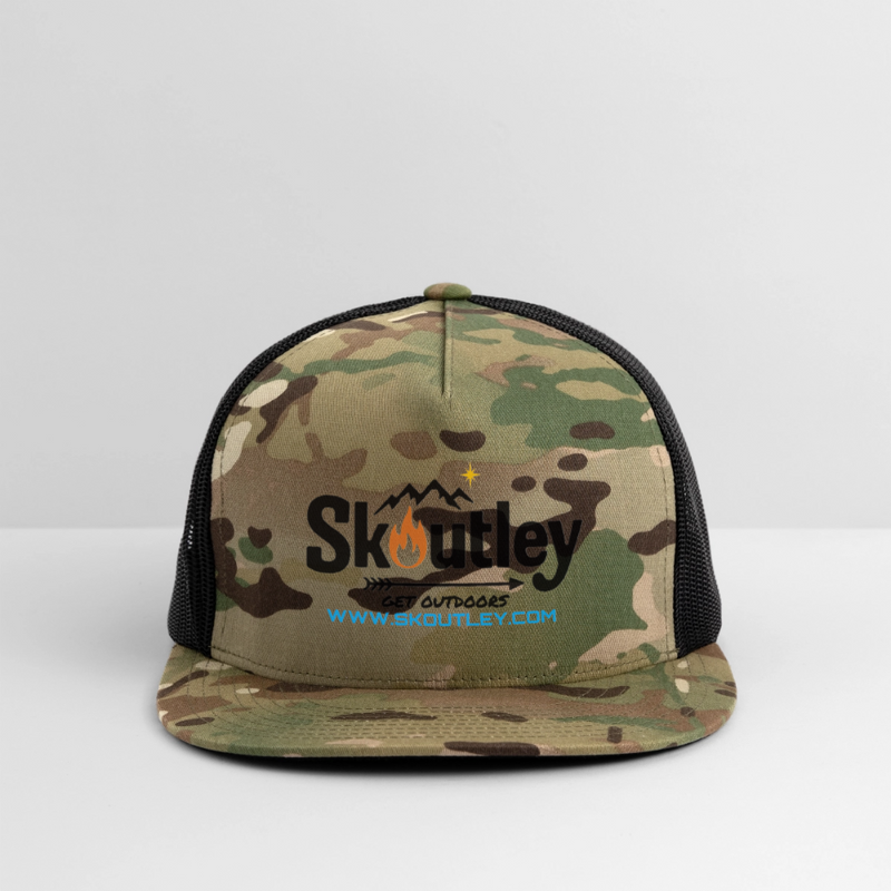 Load image into Gallery viewer, Trucker Hat - MultiCam\black
