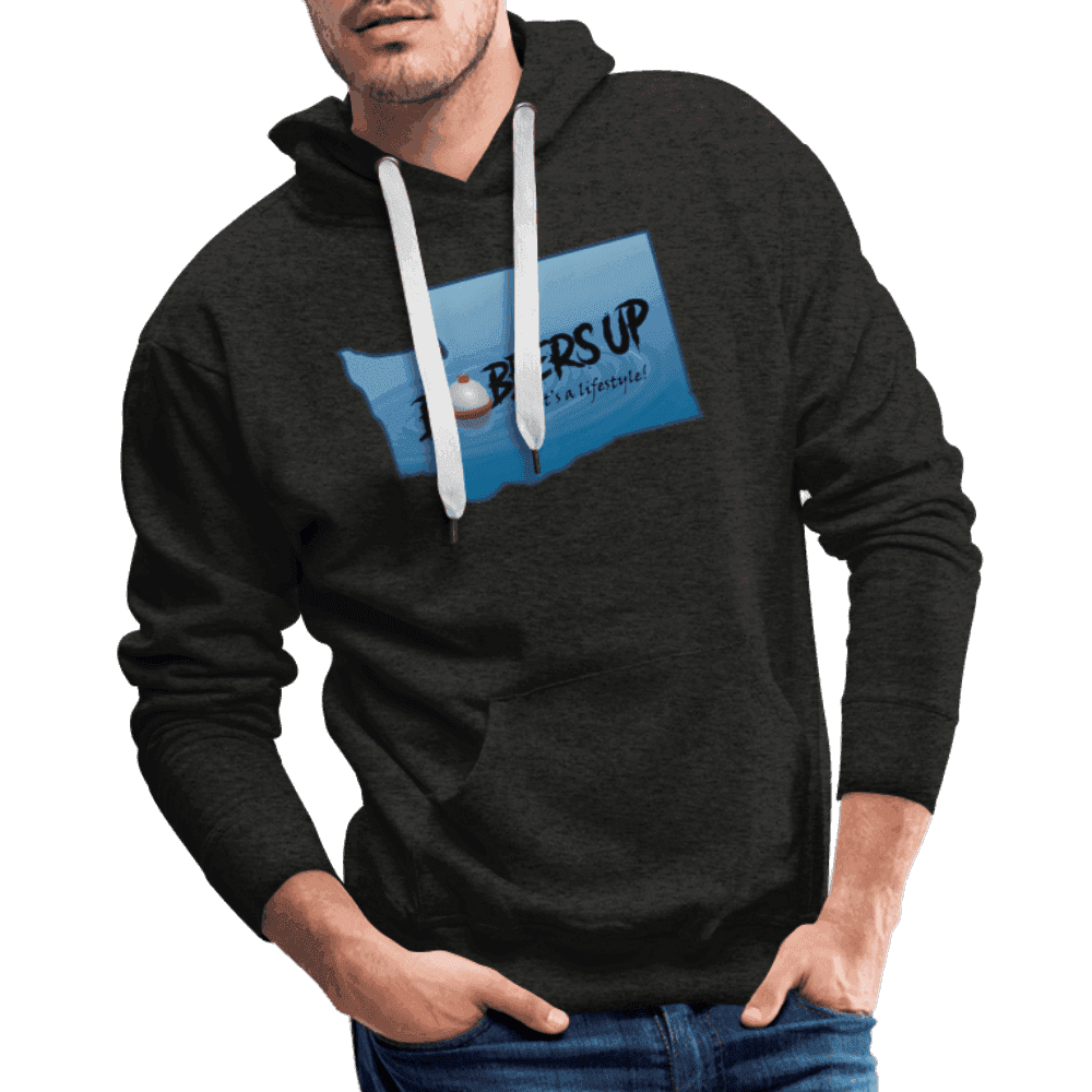 Men’s Premium Hoodie - Bobbers Up - Skoutley Outdoors LLC