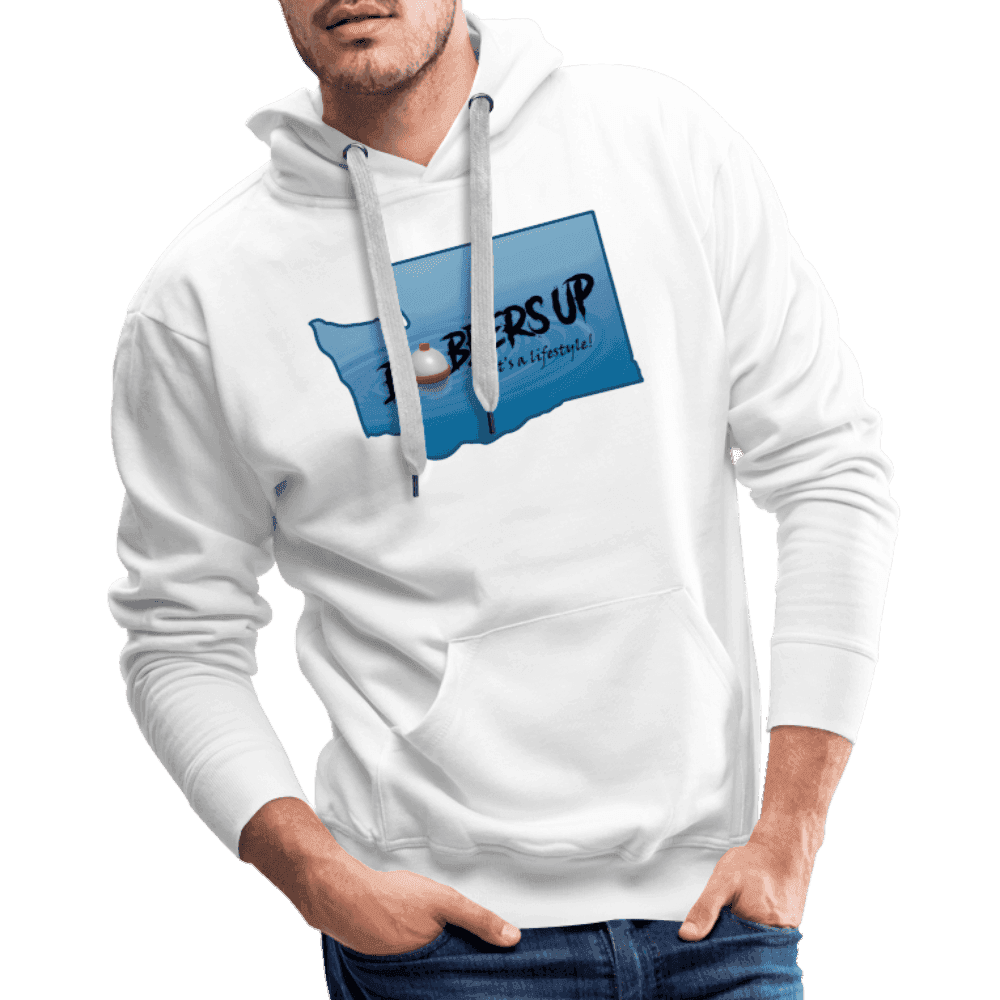Men’s Premium Hoodie - Bobbers Up - Skoutley Outdoors LLC