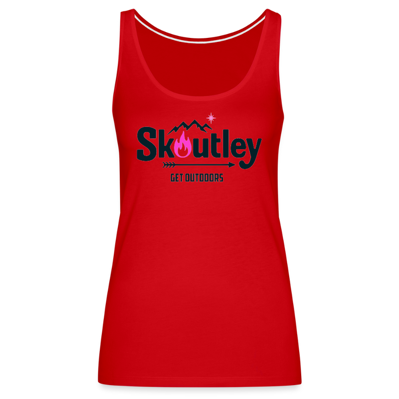 Load image into Gallery viewer, Women’s Premium Tank Top - red