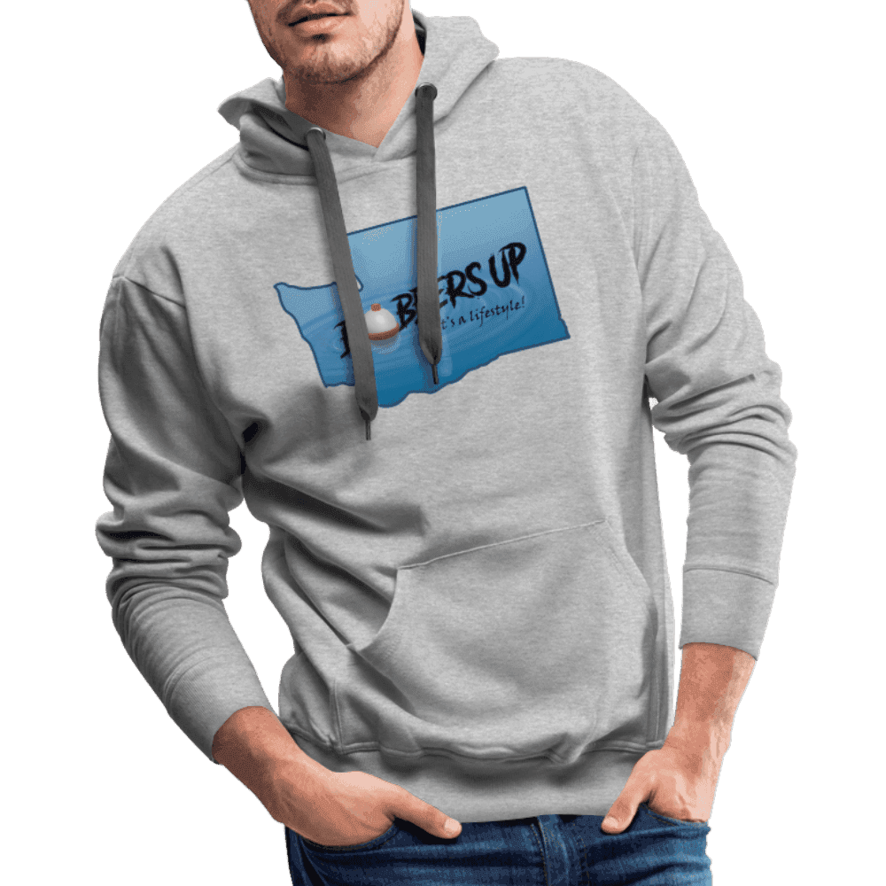 Men’s Premium Hoodie - Bobbers Up - Skoutley Outdoors LLC