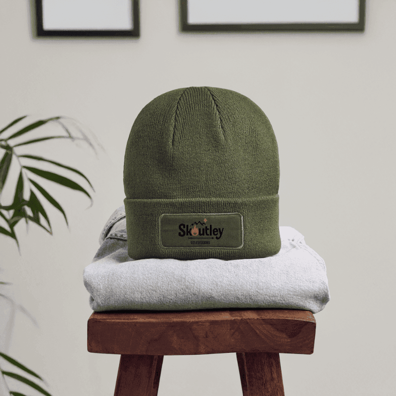 Load image into Gallery viewer, Patch Beanie - Skoutley Outdoors LLC