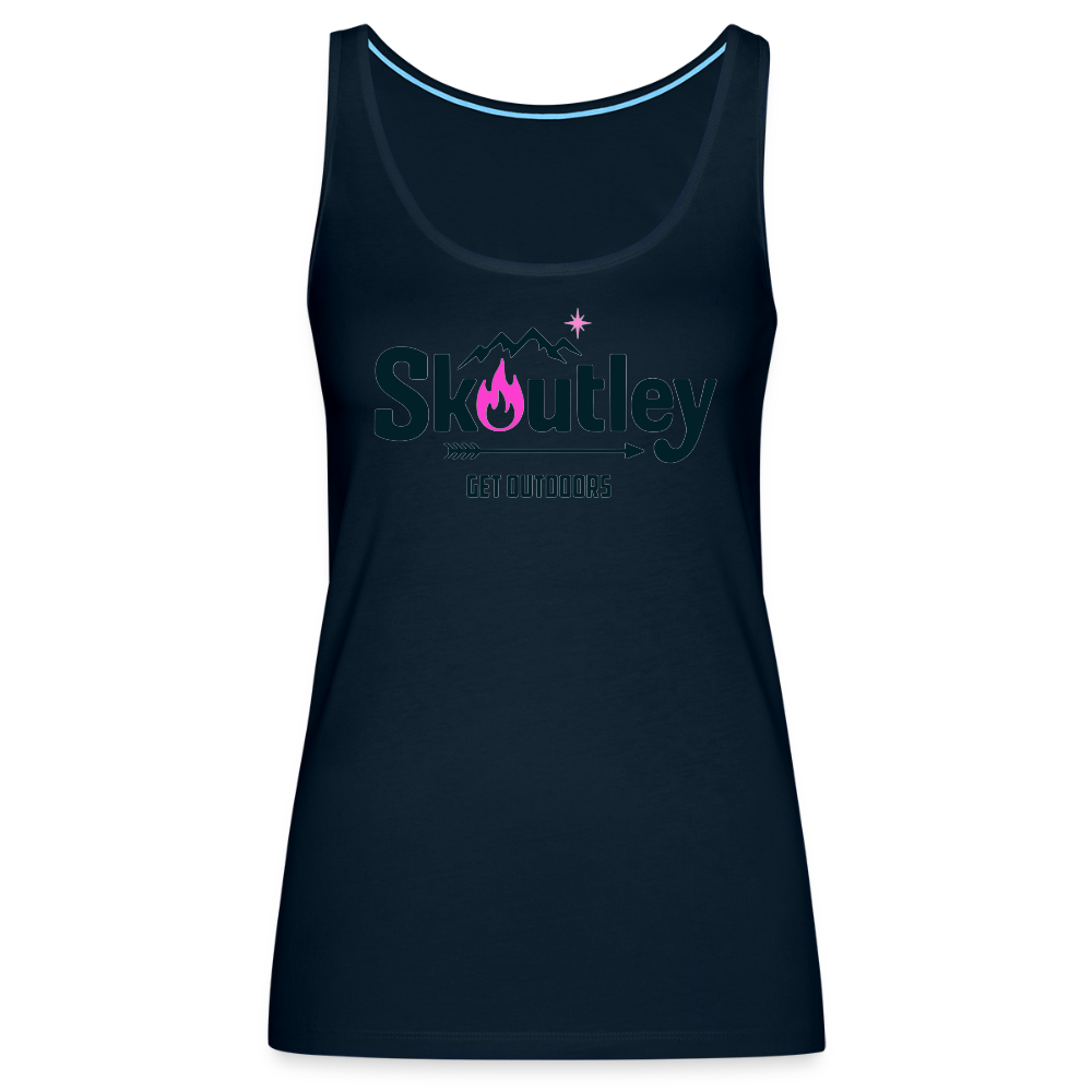 Women’s Premium Tank Top - deep navy
