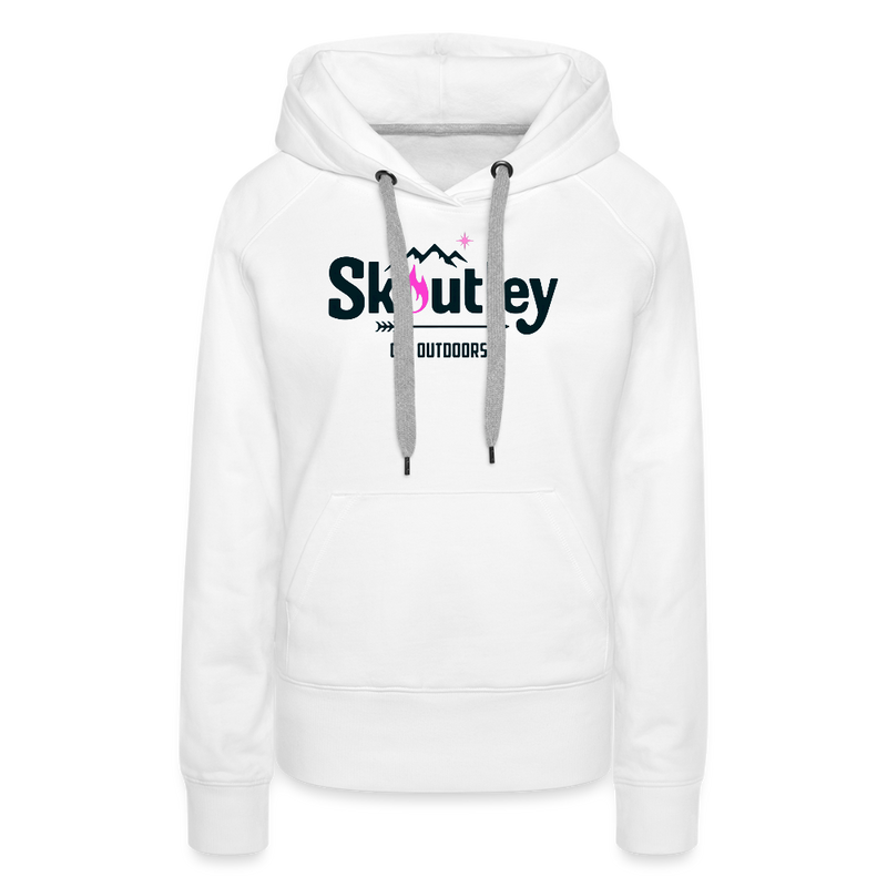 Load image into Gallery viewer, Women’s Premium Hoodie - white