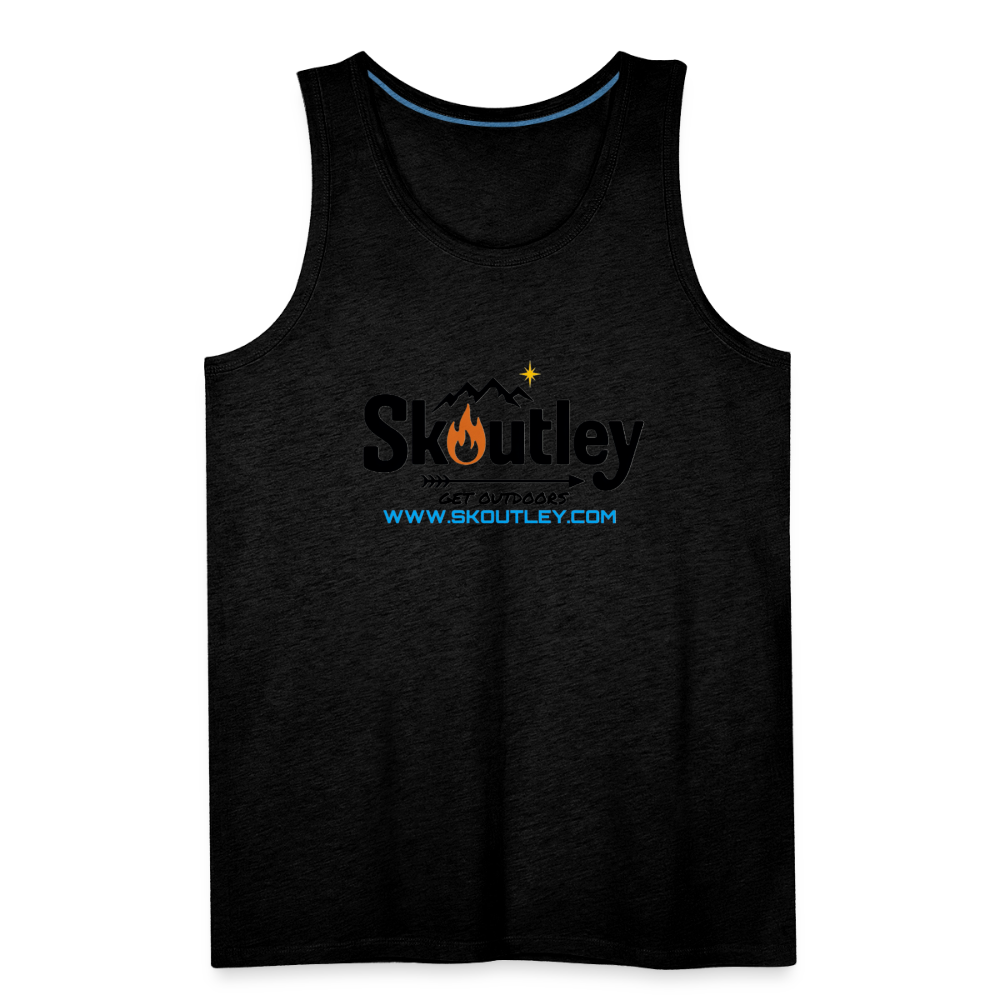 Men’s Premium Tank - charcoal grey