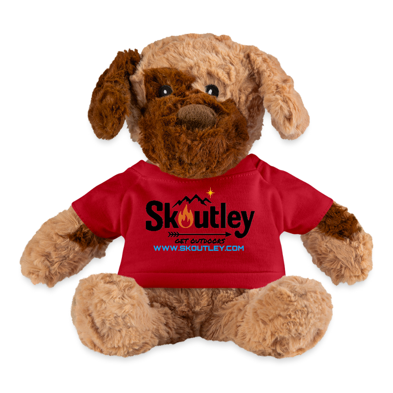 Load image into Gallery viewer, Plush Dog - red