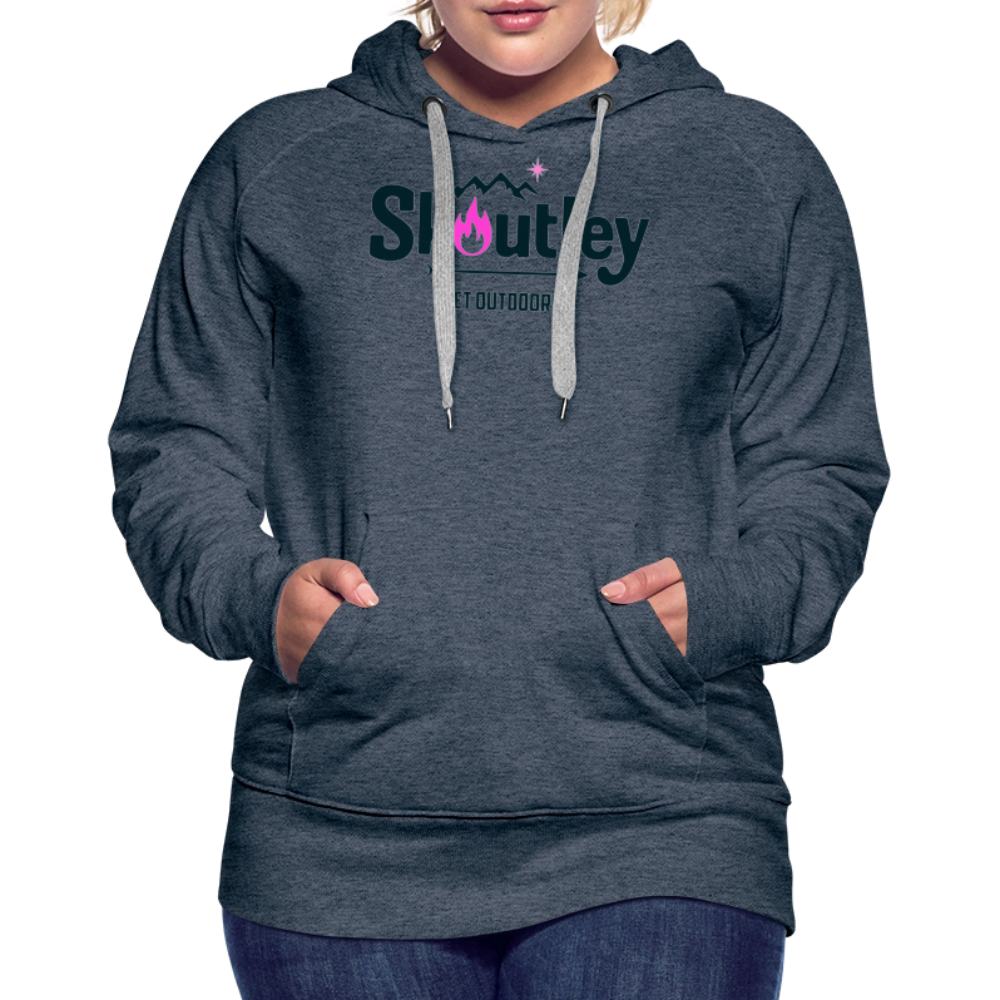 Women’s Premium Hoodie - heather denim