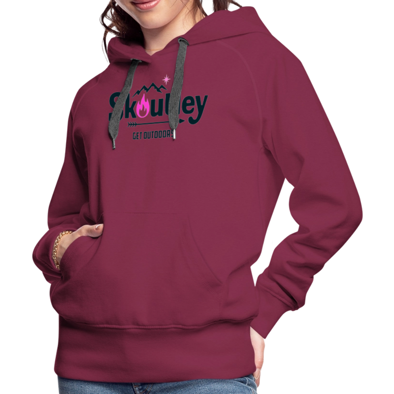Load image into Gallery viewer, Women’s Premium Hoodie - burgundy
