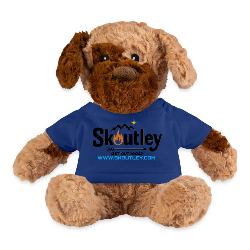 Load image into Gallery viewer, Plush Dog - royal blue